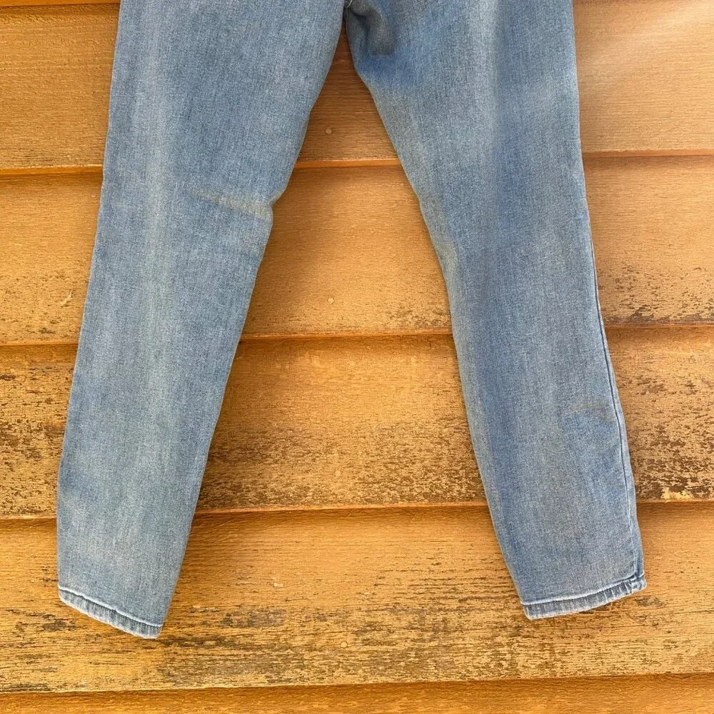 Buffalo David Button Aubrey Mid-Rise Super Stretch Soft Ankle Grazer Jeans 8/29 - Picture 9 of 12